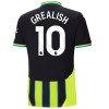 Oficiální Fotbalový Dres Manchester City Grealish 10 Hostující 2024-25 pro Muži